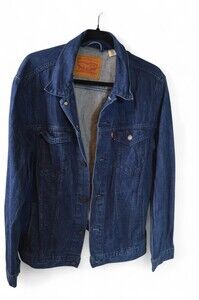 Levi’s Men’s Denim Trucker Jacket Blue Size L Levi Strauss Jean Coat
